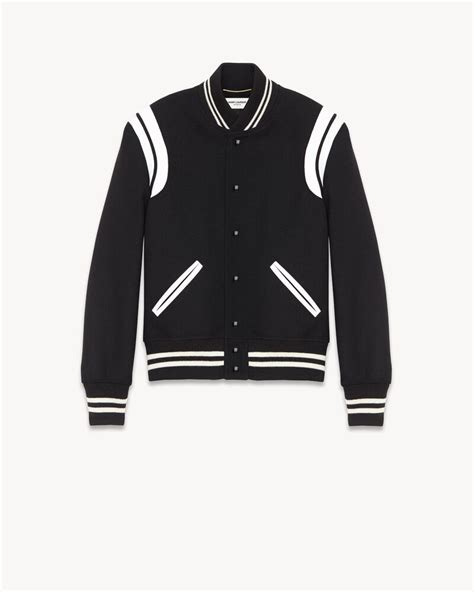 ysl tank top men'sysl teddy jacket mens|Saint Laurent Jackets for Men .